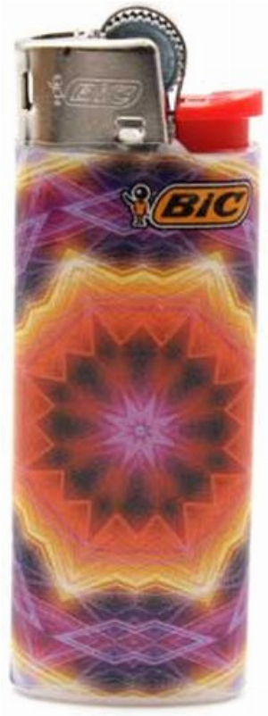 BIC Feuerzeug Mini Kaleidoskop 6v8