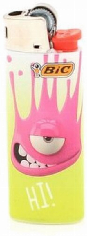 BIC Feuerzeug Mini Sticky Monster HI!