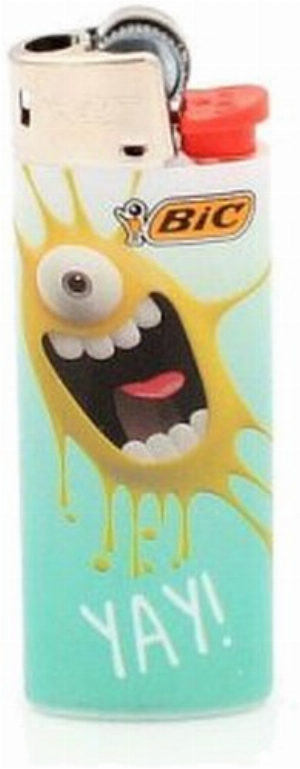 BIC Feuerzeug Mini Sticky Monster YAY!