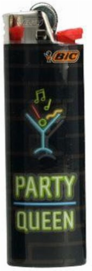 Bic Feuerzeug Neon Cocktails 3v8