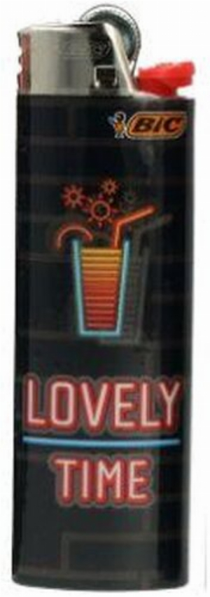 Bic Feuerzeug Neon Cocktails 6v8