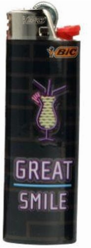 Bic Feuerzeug Neon Cocktails 7v8