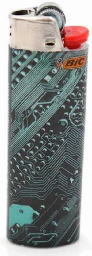  BIC Feuerzeug Plates 1v8