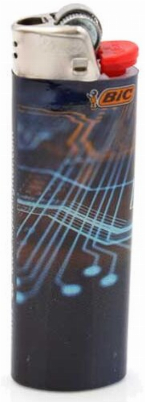  BIC Feuerzeug Plates 4v8