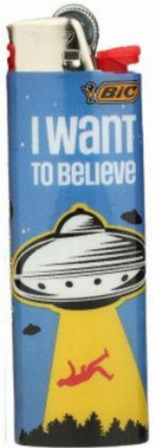 Bic Feuerzeug Space Spirit 3v8