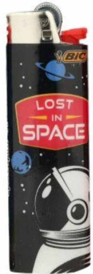 Bic Feuerzeug Space Spirit 4v8