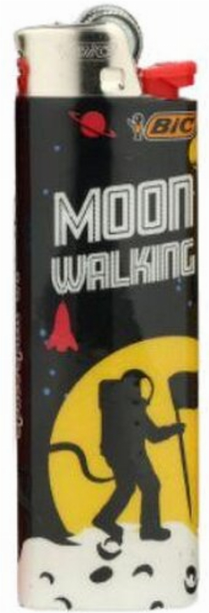 Bic Feuerzeug Space Spirit 6v8