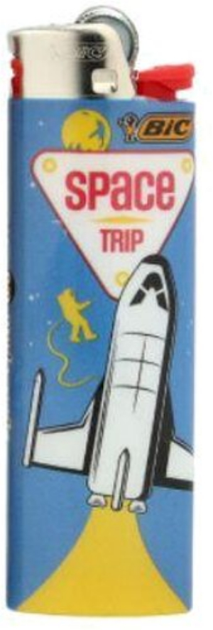 Bic Feuerzeug Space Spirit 8v8