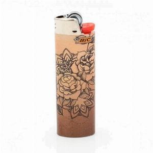 BIC Feuerzeug Tatto Roses 1v8