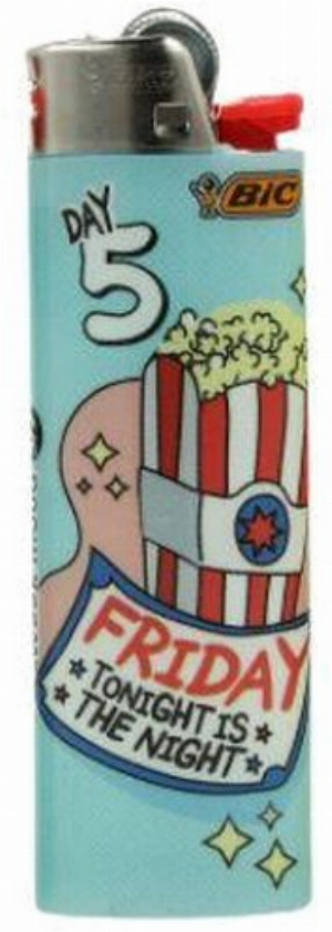 Bic Feuerzeug Week Mood 5v7