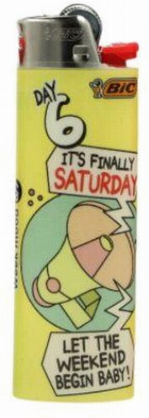 Bic Feuerzeug Week Mood 6v7