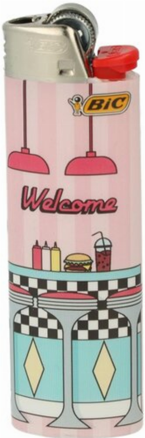 BIC Maxi Feuerzeug Dinner 7v8