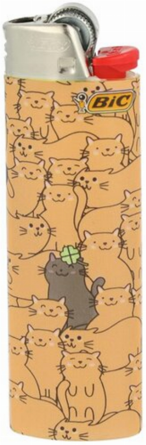 BIC Maxi Feuerzeug Outstanding Animals 6v8