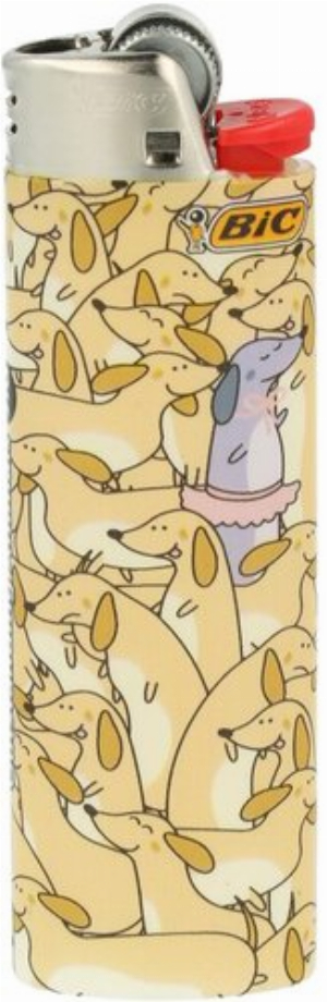 BIC Maxi Feuerzeug Outstanding Animals 7v8