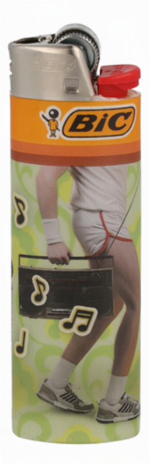 BIC Maxi Feuerzeug Retro Joy 3v8