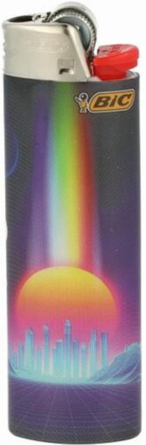 BIC Maxi Feuerzeug Space 2v8