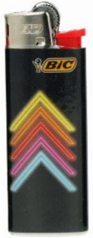 BIC Mini Feuerzeug Neon Sings 2v8