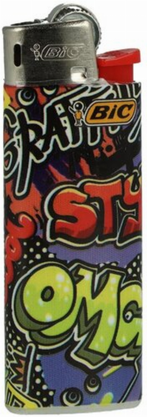BIC Mini Feuerzeug Street art 2v8