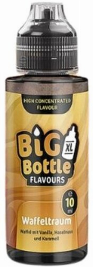 Big Bottle Flavours Waffeltraum 10ml Aroma in 120ml Flasche