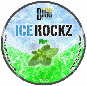BIGG Ice Rockz Dampfsteine Minze 120g ohne Nikotin