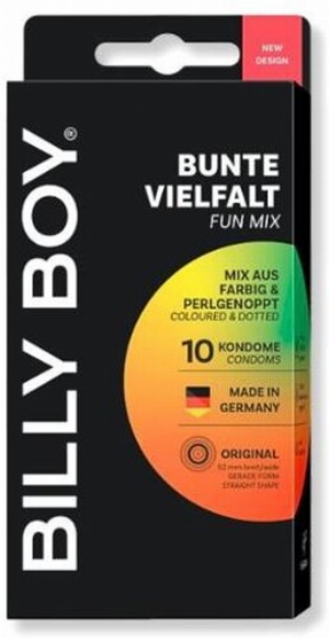 Billy Boy Kondome Bunte Vielfalt Fun Mix 10 Stk.
