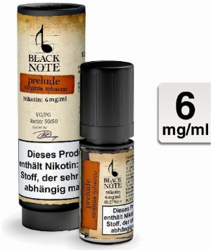 Black Note Prelude Liquid 6 mg
