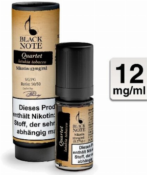 Black Note Quartet Liquid 12 mg