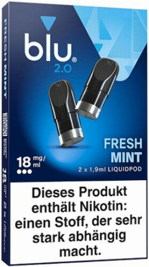 BLU 2.0 Fresh Mint Liquid Pod 18mg