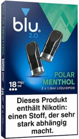 BLU 2.0 Polar Menthol Pods 18mg