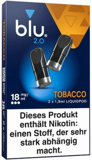 BLU 2.0 Tobacco Liquid Pod 18mg