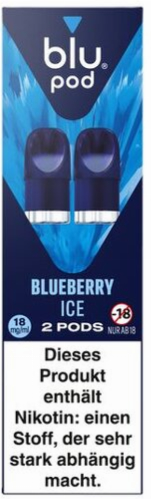 blu Bar Pod blueberry Ice 2x2ml 18mg/ml