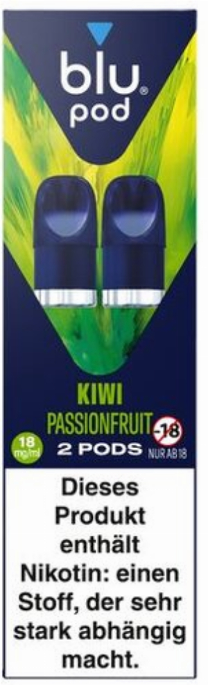 blu Bar Pod Kiwi Passionfruit 2x2ml 18mg/ml