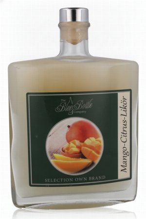 Blue Bottle Likör Mango-Citrus 16% Vol.