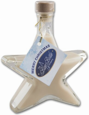 Blue Bottle Sahne Likör Marzipan 16% Vol. Sternflasche