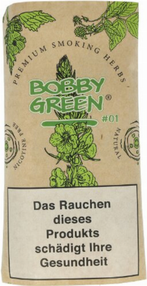 Bobby Green #1 Premium Herbs Nikotinfreier Tabakersatz 20g