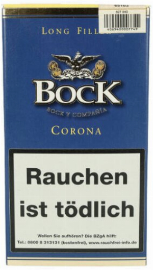 Bock y Ca Zigarren Corona Tubo 4Stk.
