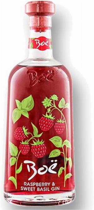 Boe Raspberry & Sweet Basil Gin 0,7L 41,5% Vol.