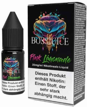 Boss Juice Pink Limonade Nikotinsalz Liquid 10ml 20mg