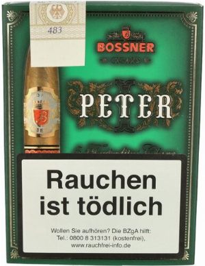 Bossner Peter Claro Zigarren Torpedo 5Stk.