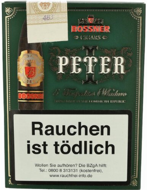Bossner Peter Maduro Zigarren Torpedo 5Stk.