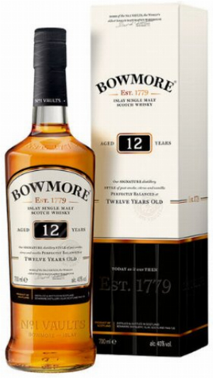 Bowmore 12 Years Islay Malt 40% vol.