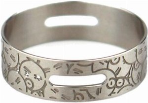 BP Mods Lightsaber AFC Ring Bruce Logo Edition Stainless-Steel