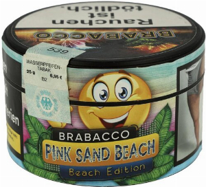 Brabacco Pink Sand Beach Wasserpfeifentabak 25g