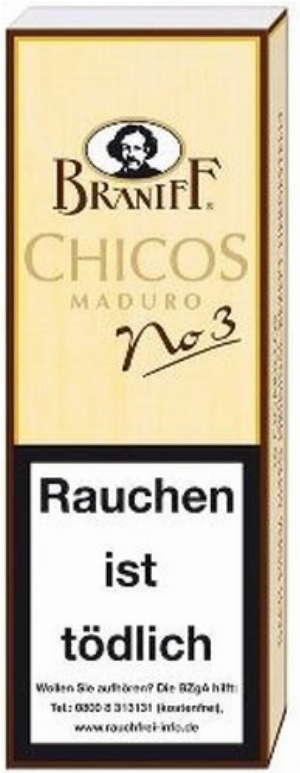 Braniff Nr 3 Chicos Zigarillos