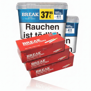Break Blau 2 x 185g Eimer mit 600 Hülsen