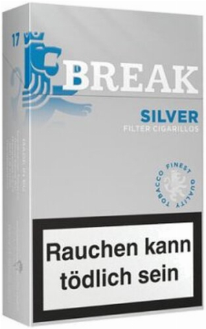 Break Filterzigarillos Silver 17er
