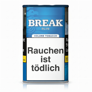 Break Tabak Blau 55g Dose Volumentabak
