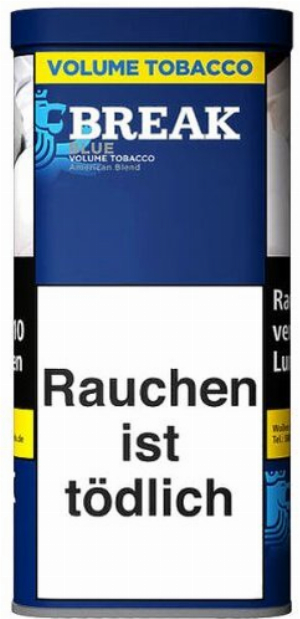 Break Tabak Blau 85g Dose Volumentabak