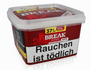 Break Tabak Original Rot 185g Eimer Volumentabak