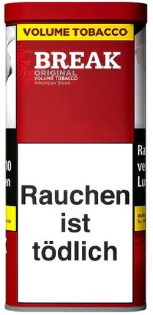 Break Tabak Original Rot 85g Dose Volumentabak